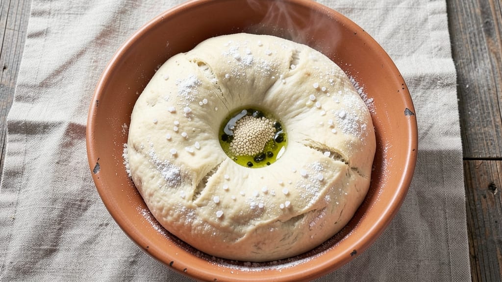 Alton Brown's Italian Bread Recipe: No-Knead Dough With Wood-Fired Crust
