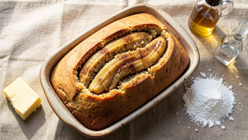 6-Ingredient Banana Bread Recipe: No-Fuss Moistness With Warm Spice Notes