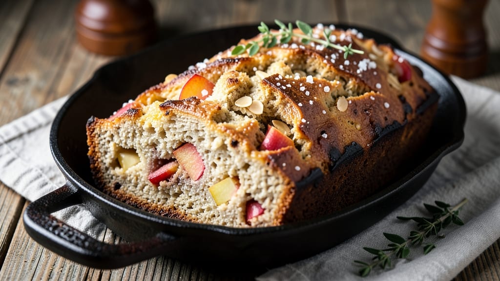 Almond Flour Apple Bread Recipe: Nutty Crust With Sweet Tart Swirls