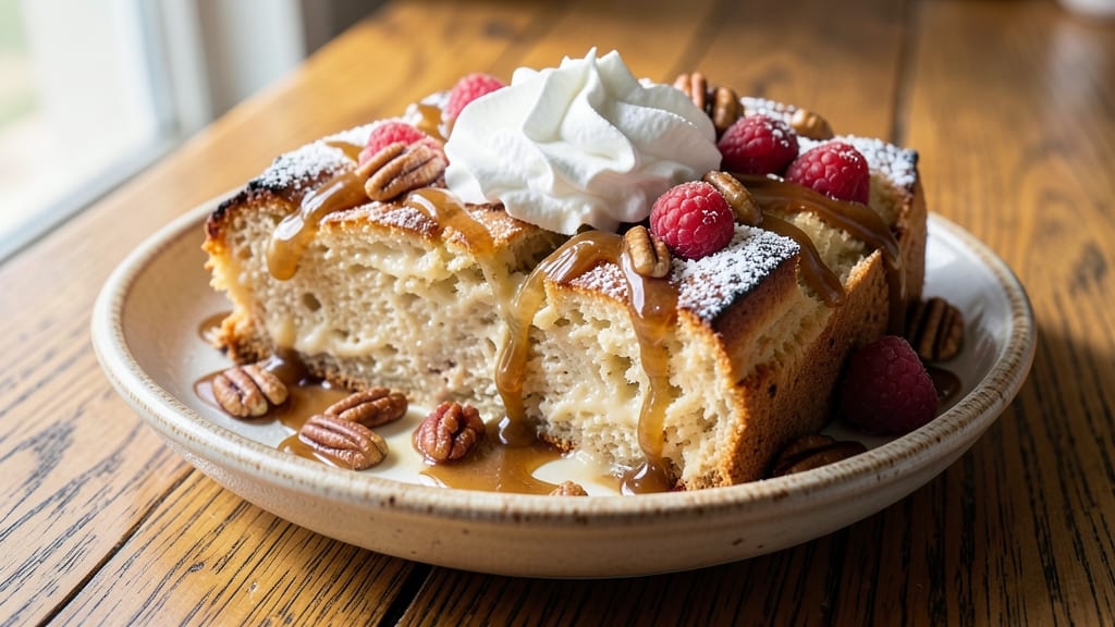 B Sweet Bread Pudding Recipe: Bourbon-Infused Warmth With Caramelized Top