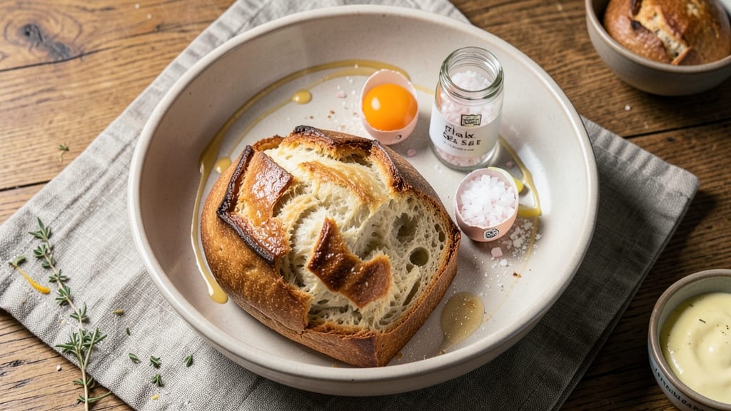 Artistic Bread Recipe: Swirled Marble Loaf With Golden Crust