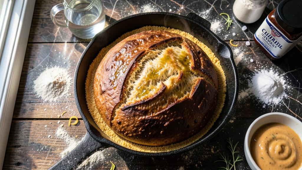 Artisan Peasant Bread Recipe: Rustic Crust and Hearty No-Knead Ease