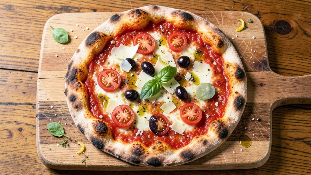 Artisan Flatbread Pizza Recipe: Charred Edges and Stretchy, Chewy Crust