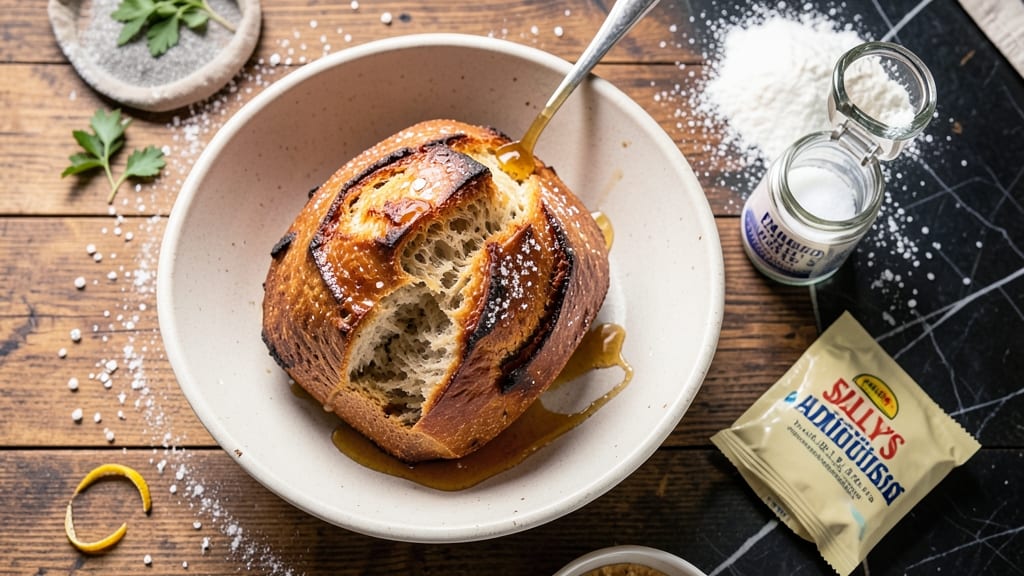 Sally's Baking Addiction Artisan Bread Recipe: Crusty Crown With Tangy Honeyed Sweetness
