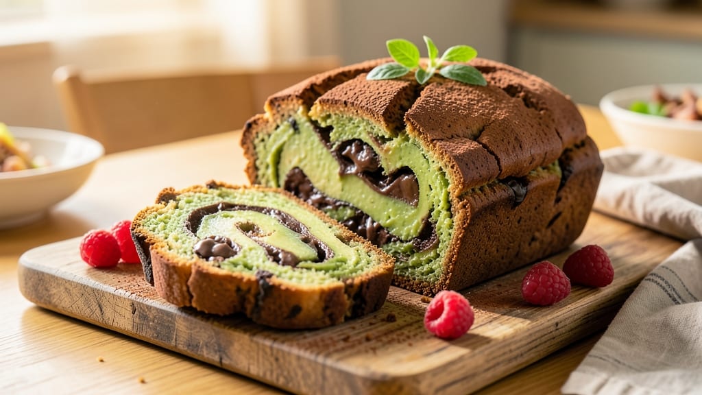 Avocado Chocolate Bread Recipe: Rich Swirls of Dark Chocolate and Creamy Avocado