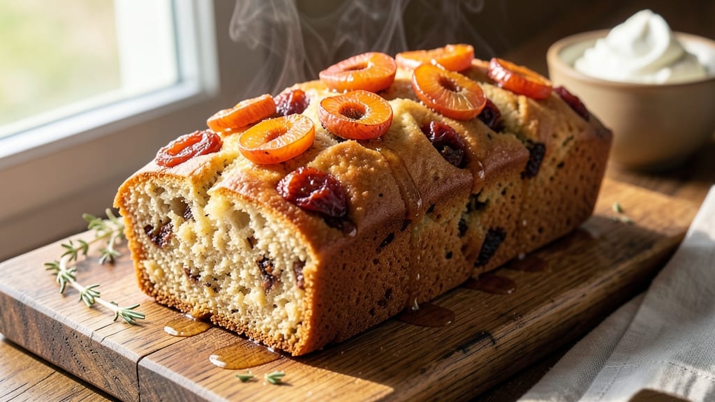 Apricot Tea Bread Recipe: Spiced Fruit Swirls With Buttery Crust