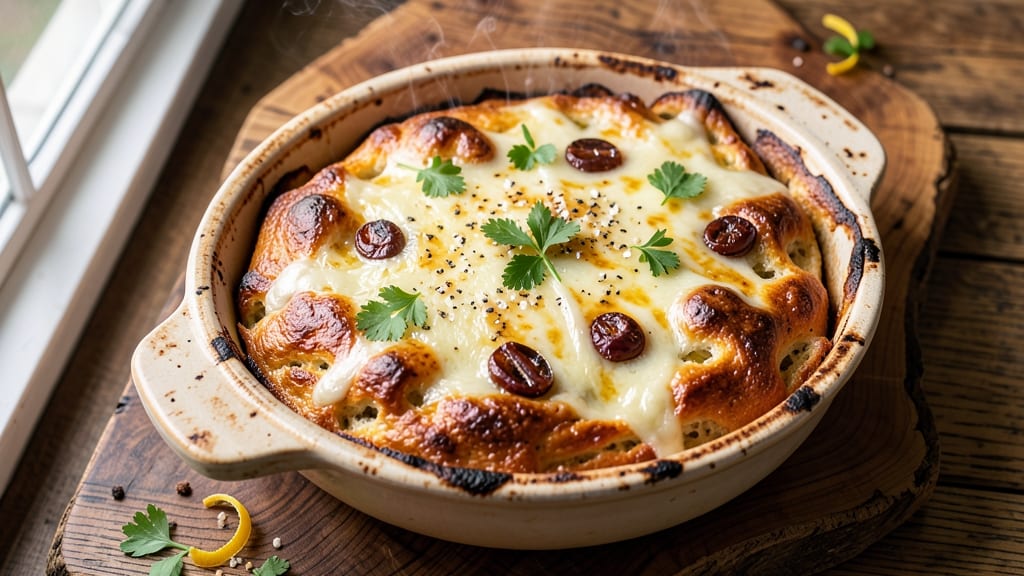 85 Degrees Garlic Cheese Bread Recipe: Pull-Apart Crust With Gooey Garlic Butter
