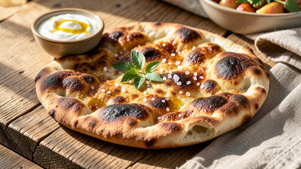 Azerbaijan Bread Recipe: Savory Flatbread With Buttery, Flaky Layers