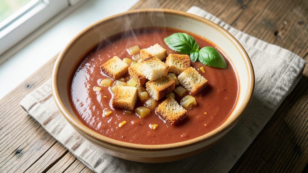 Atlanta Bread Company Tomato Soup Recipe: Slow-Simmered Richness With Herbed Bread Crust Topping
