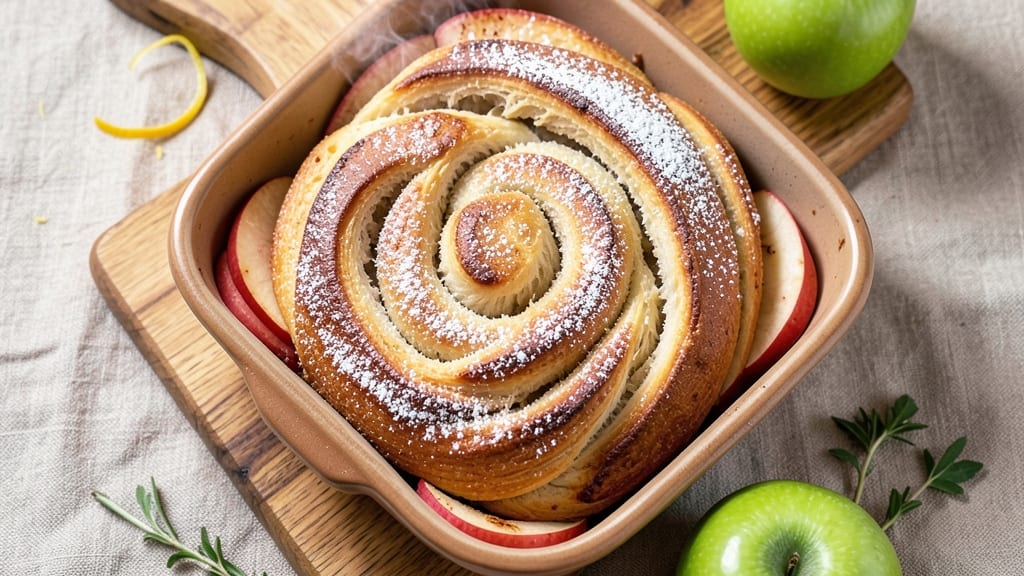 Apple Twist Bread Recipe: Cinnamon-Sugar Swirls With Buttery Crust