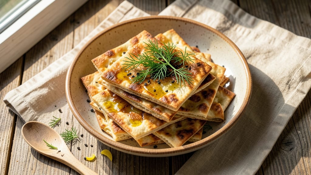 Armenian Cracker Bread Recipe: Crispy-Layered Flatbread With Herbed Magic