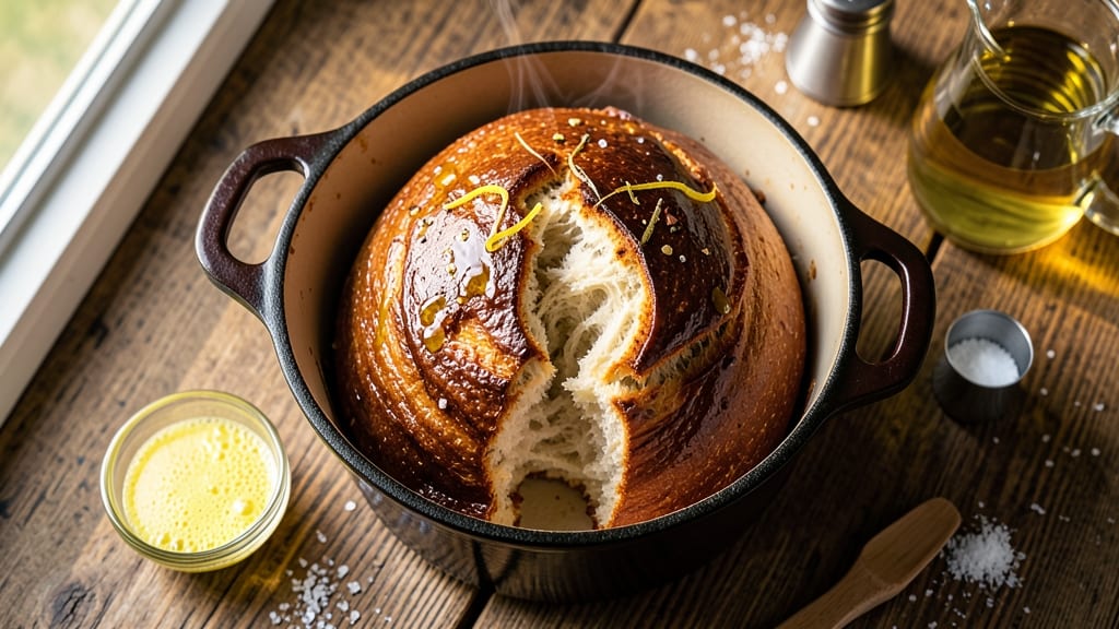 6-Qt Dutch Oven Bread Recipe: Crusty Crown and Pillowy Crumb in One Bake