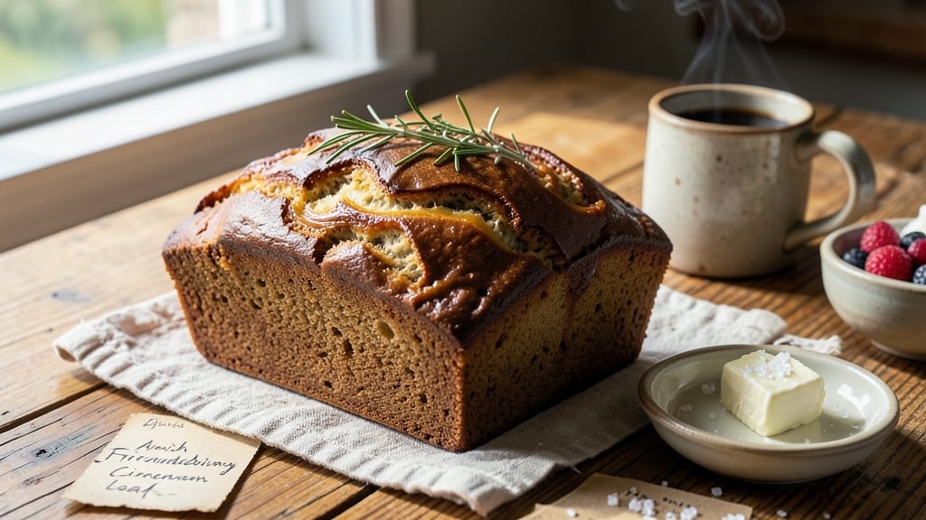 Amish Friendship Bread Cinnamon Loaf Recipe: Warm Spice Swirls and Buttery Crust Magic