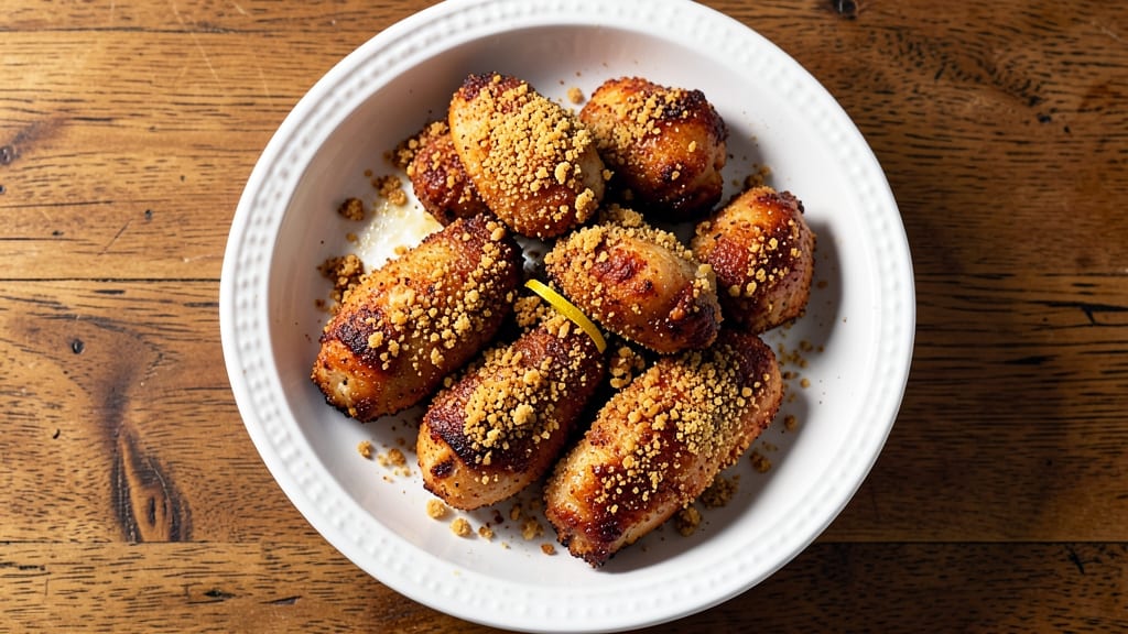 Air Fryer Fried Chicken Recipe with Bread Crumbs: Crispy Shatter Coating Without Deep Frying