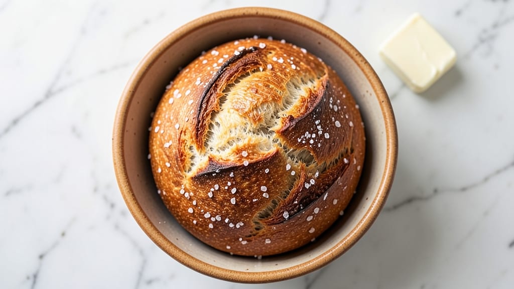 1 Pound Loaf Bread Recipe: Crusty Crown With Pillowy Softness Inside