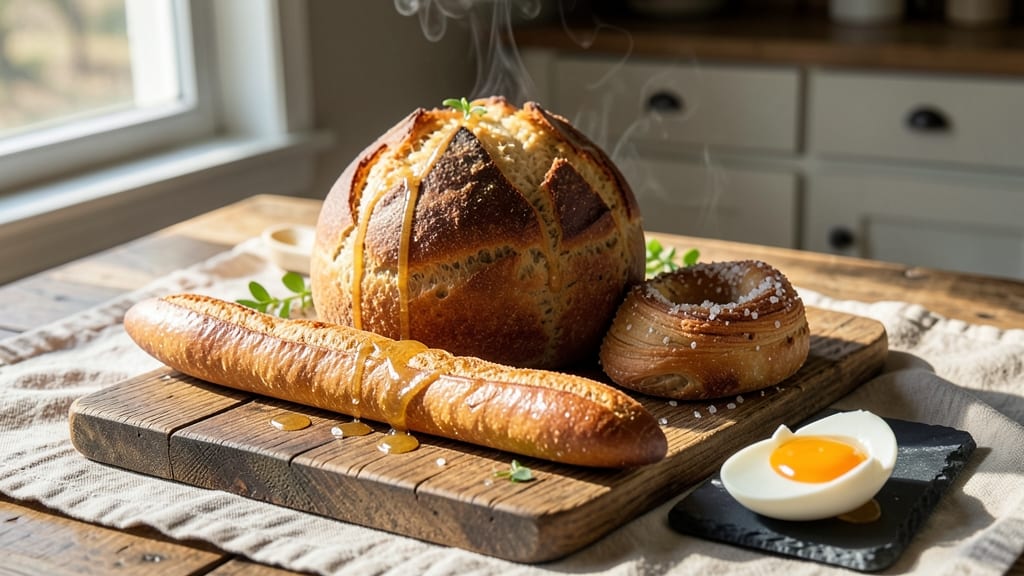 Andy's East Coast Kitchen Bread Recipe: Honey Butter Swirl With Crusty Crown
