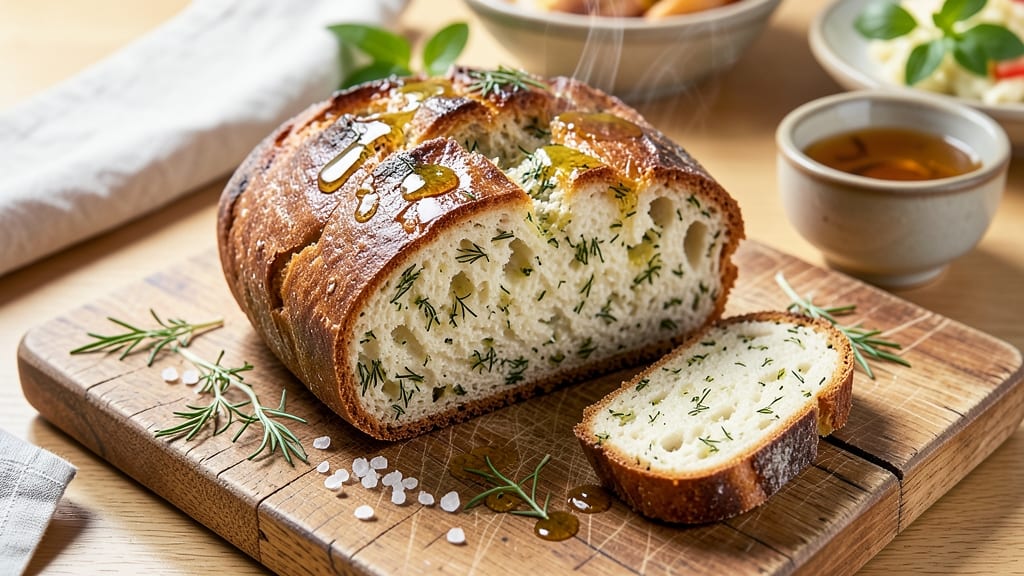 Artisan Dill Bread Recipe: Herby Crust With Soft, Pillowy Crumb