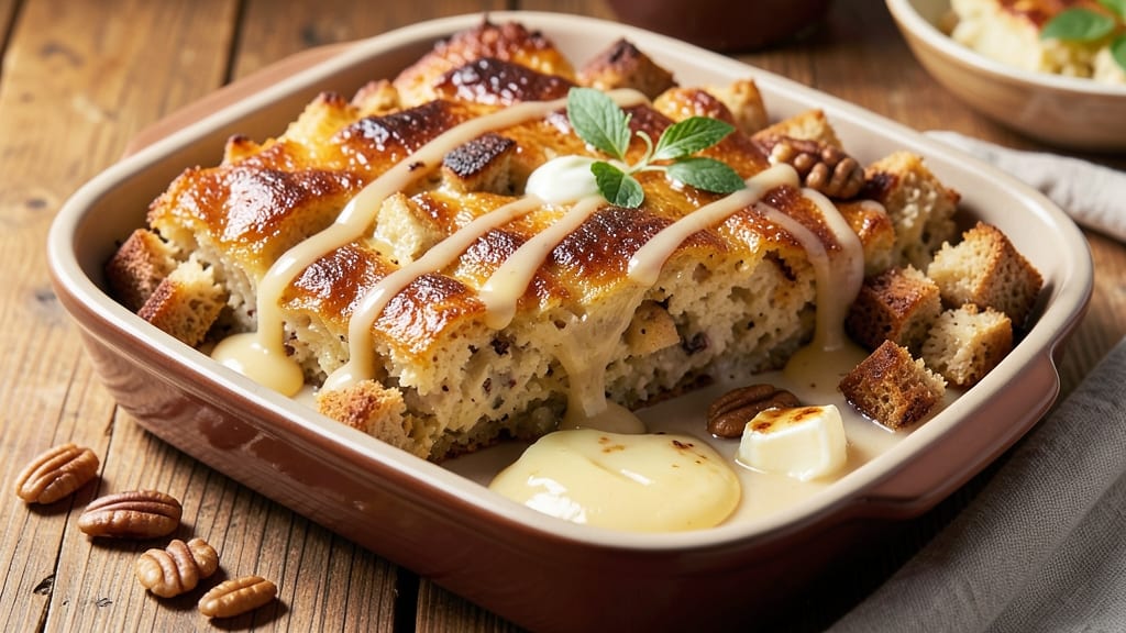 Anna Olson's Bread Pudding Recipe: Vanilla-Infused Custard With Toasted Bread Crunch
