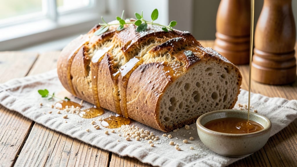 Acacia Honey Bread Recipe: Crusty Crown With Nutty-Sweet Swirls