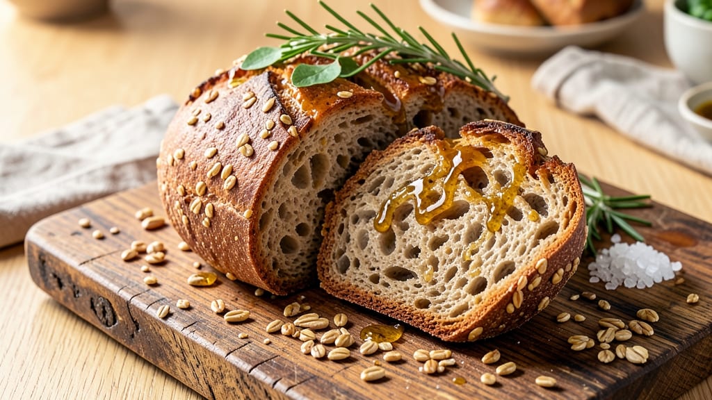 Amazing Grains and Salty Bread Recipe: Crusty Crunch Meets Nutty Depth in Every Bite