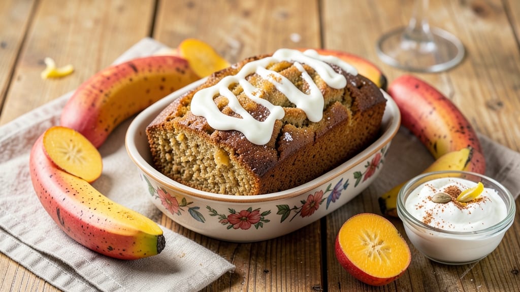 Award-Winning Sour Cream Banana Bread Recipe: Moist Crumb with Vanilla-Bourbon Swirls