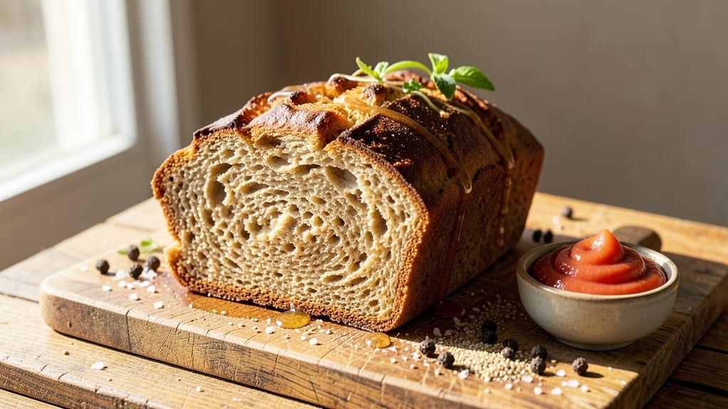 Almond Flour Bread Recipe With Xanthan Gum: Gluten-Free Loaf With Shatterproof Crust
