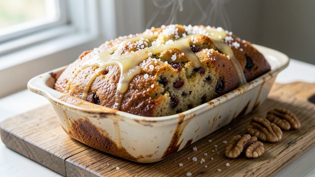 Add Banana Bread Recipe: Moist Crumb With Walnut Swirls and Warm Spice