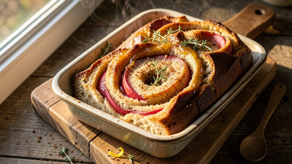 Autumn Apple Bread Recipe: Spiced Fruit Swirls and Crusty Crown