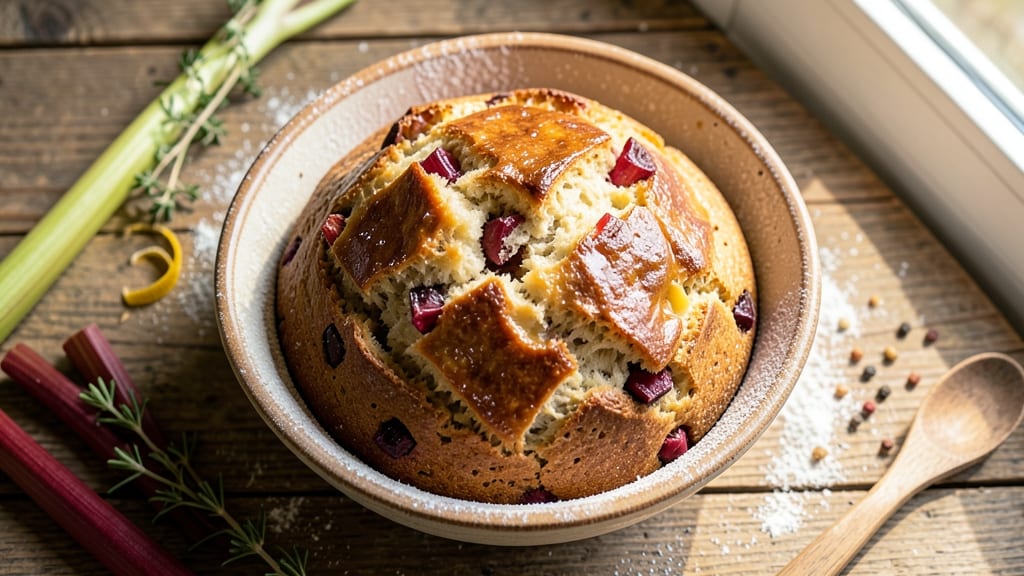 Apple Rhubarb Bread Recipe: Spiced Swirls That Stay Fresh for Days