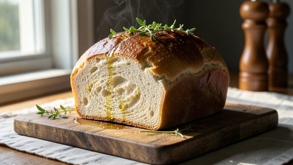 Antique White Bread Machine Recipe: Crusty Crown With Pillowy Softness Inside
