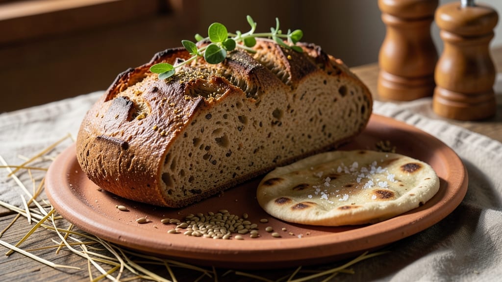 Ancient Mesopotamia Bread Recipe: Crispy Flatbread With Nutty Sesame Crunch