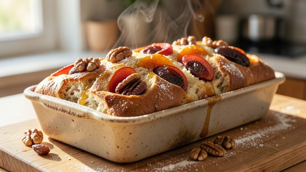 Apricot Date Nut Bread Recipe: Sweet-Tart Swirls With Crunchy Nutty Crust