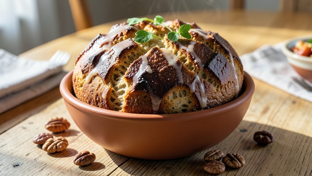 Astoria Clown Bread Recipe: Nutty Swirl Loaf With Crusty Crown