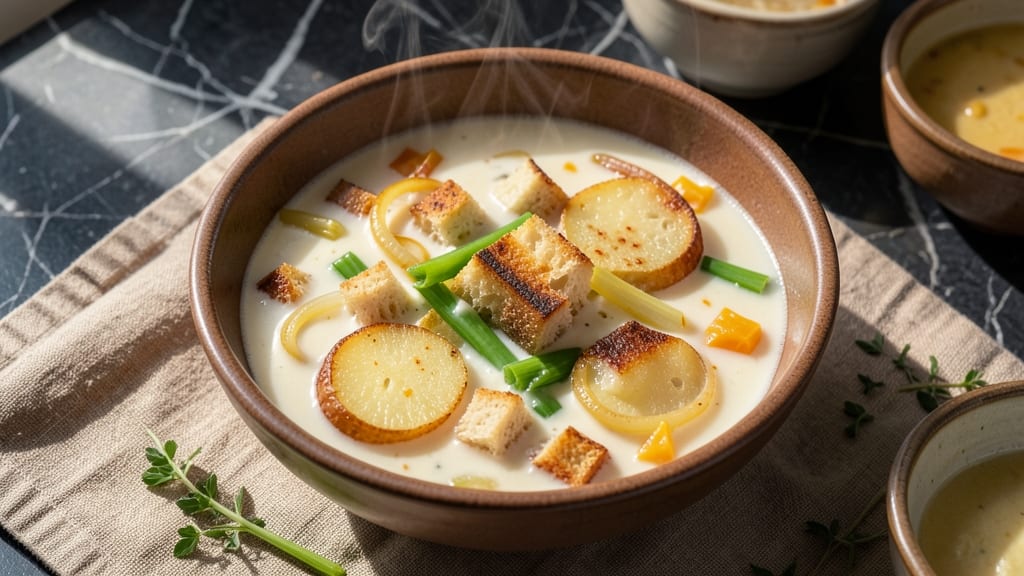 Atlanta Bread Potato Soup Recipe: Crispy Topped Creaminess in One Pot