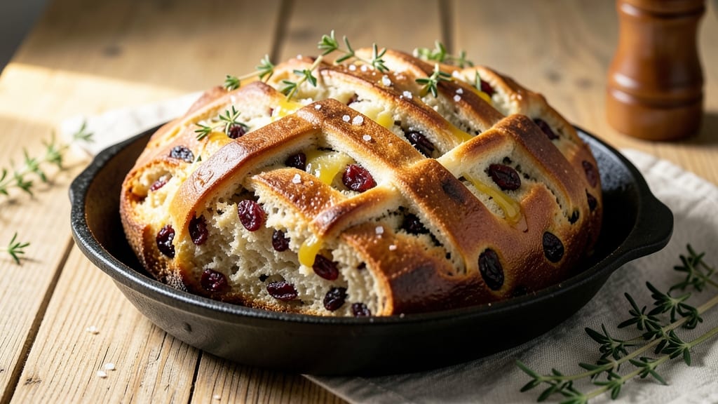 Amish Raisin Bread Recipe: Sweet Molasses Swirls and Crusty Crown