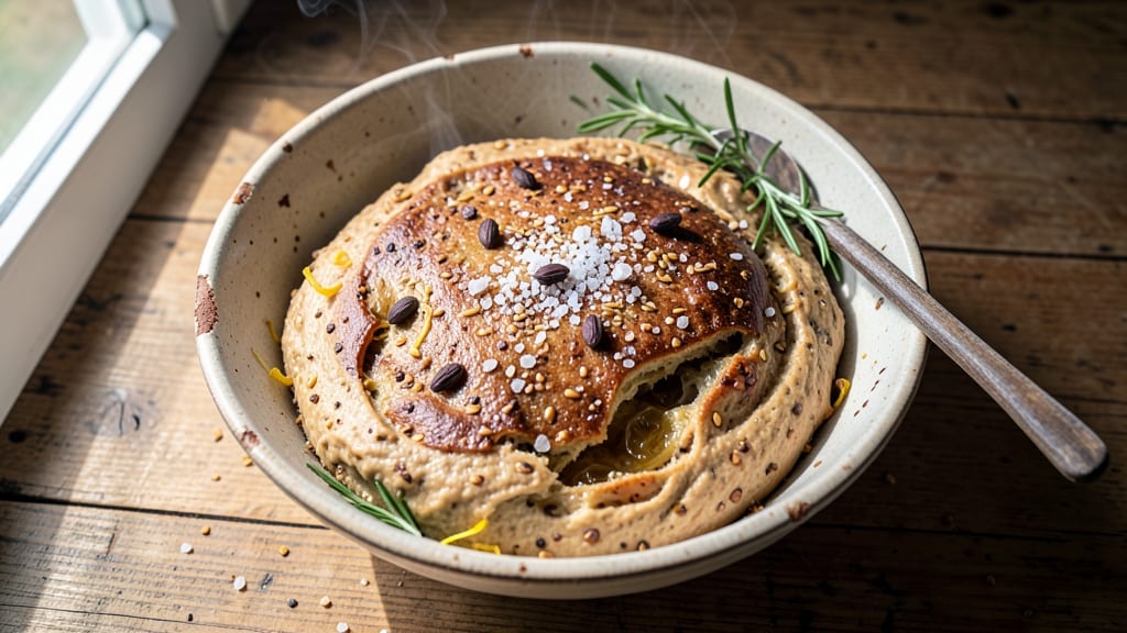 Against-The-Grain Bread Recipe: No-Knead Crust With Soft, Shreddable Texture