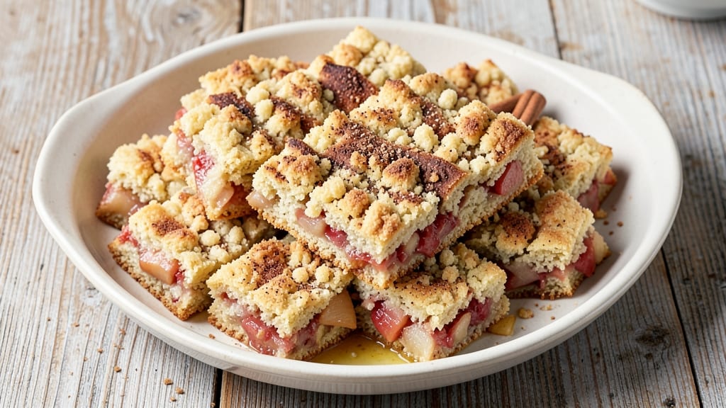 Apple Crisp Shortbread Bars Recipe: Caramelized Fruit Meets Buttery Crunch