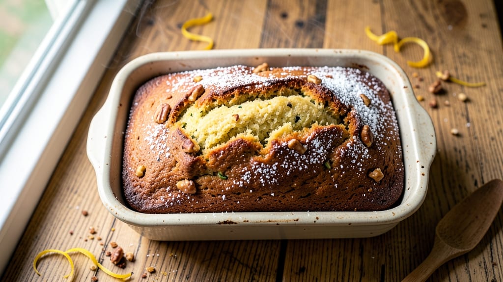 America's Test Kitchen Zucchini Bread Recipe: Moist Crumb With Walnut Swirls and Spiced Zest