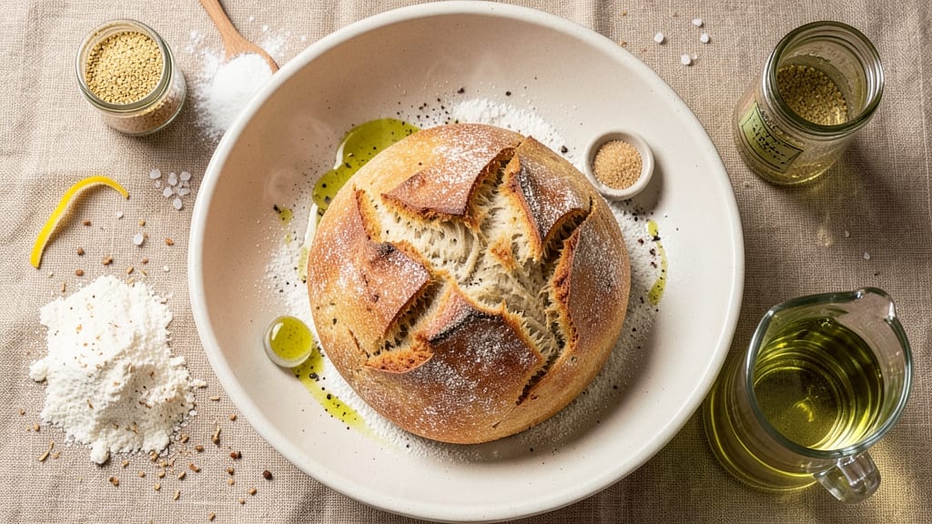 Airy Artisan Bread Recipe: No-Knead Rise to Cloud-Light Crust