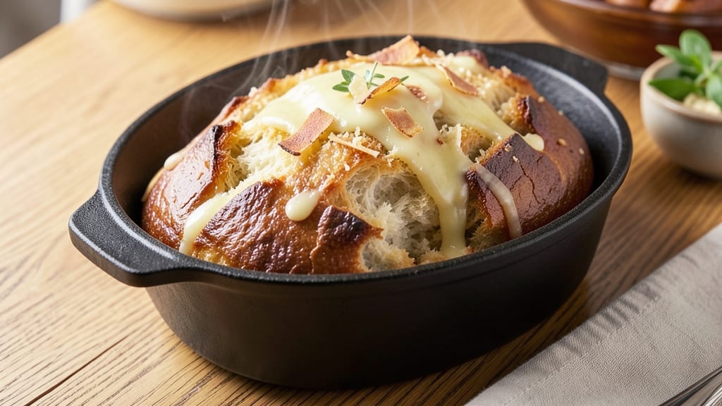 Asiago Bread Recipe Dutch Oven: Stretchy Cheese Pulls and Crusty Bites