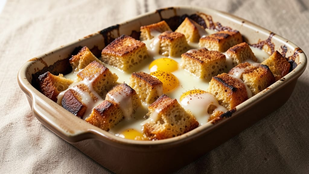 Awesome Bread Pudding Recipe: Vanilla-Cinnamon Swirls With Crispy Top