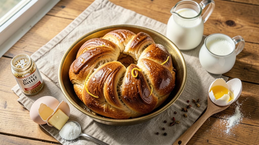 Authentic Brioche Bread Recipe: Buttery Layers That Rise to Golden Perfection
