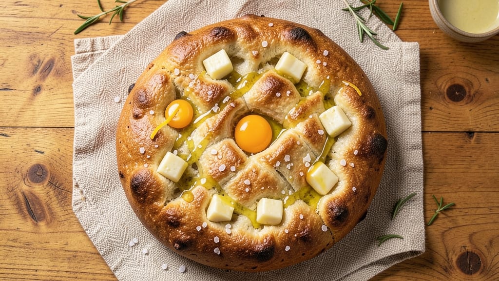Asiago Focaccia Bread Recipe: Cheesy Pull-Apart Crusty Delight